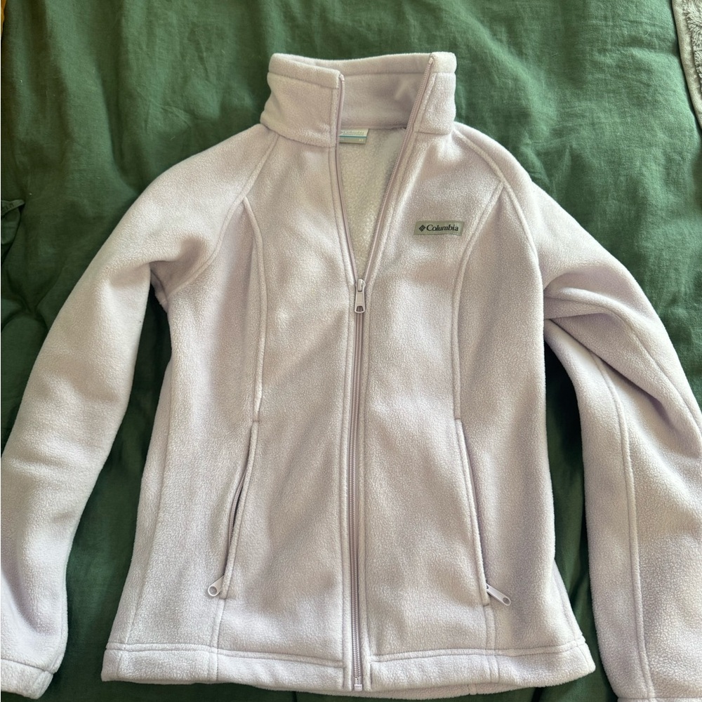 Columbia Light Purple Fleece Jacket